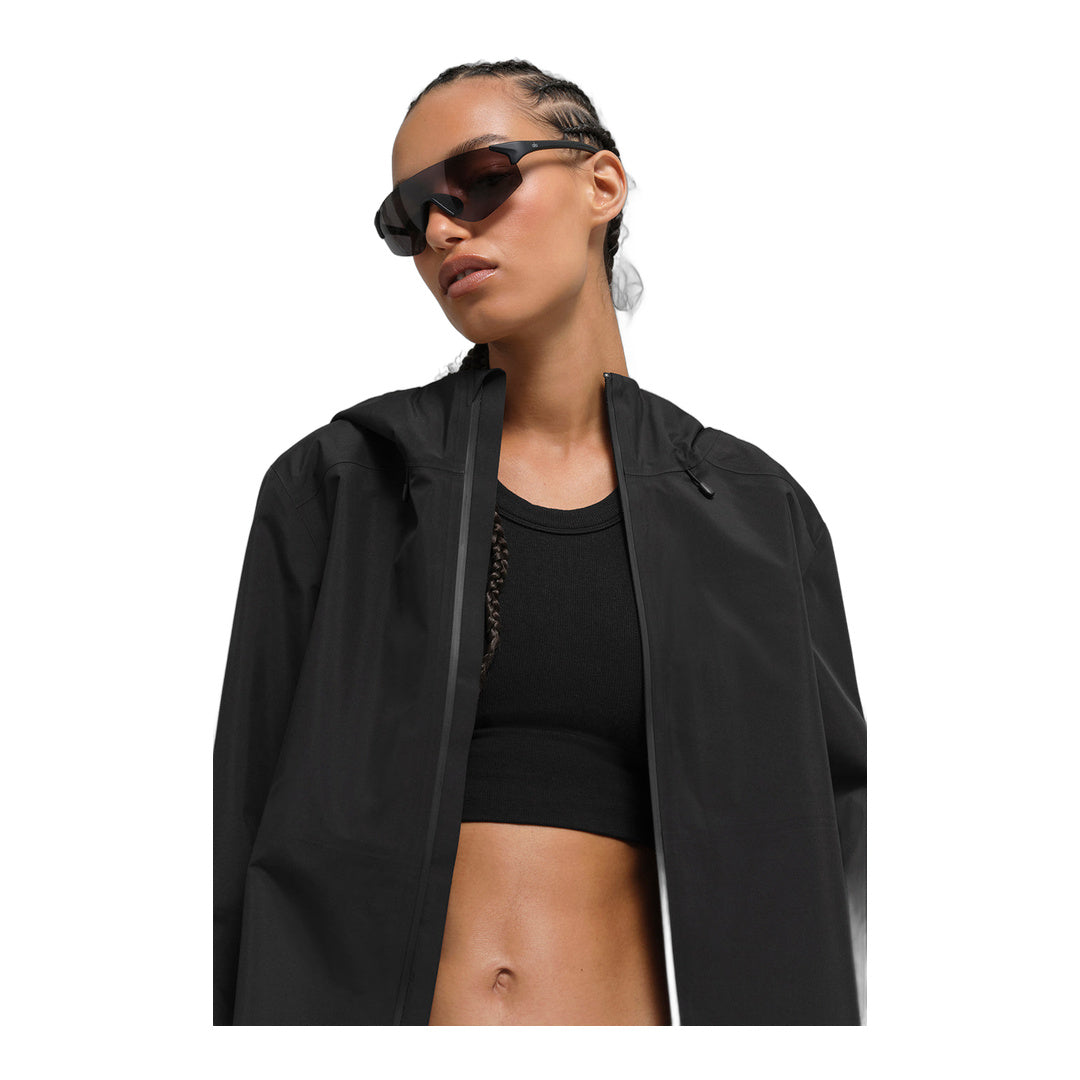 alo Alpha Shell Jacket - Black by Alo Yoga