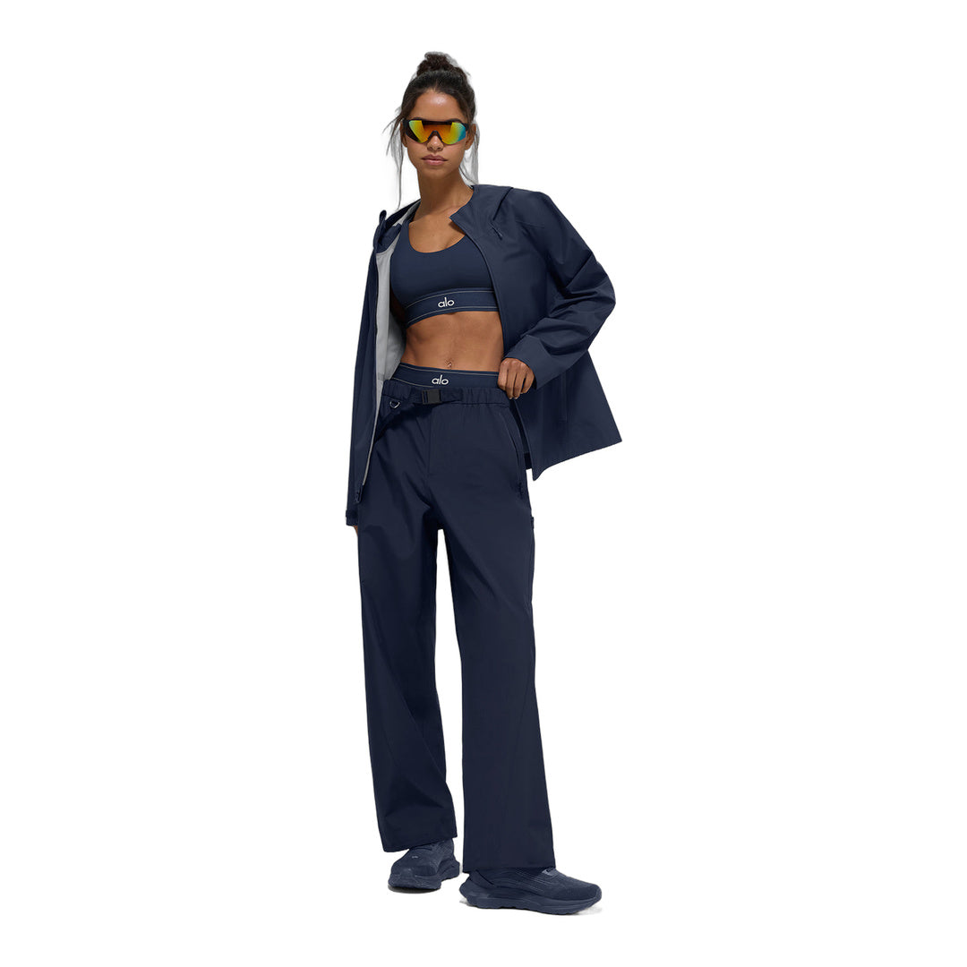 alo Alpha Shell Jacket - Navy by Alo Yoga