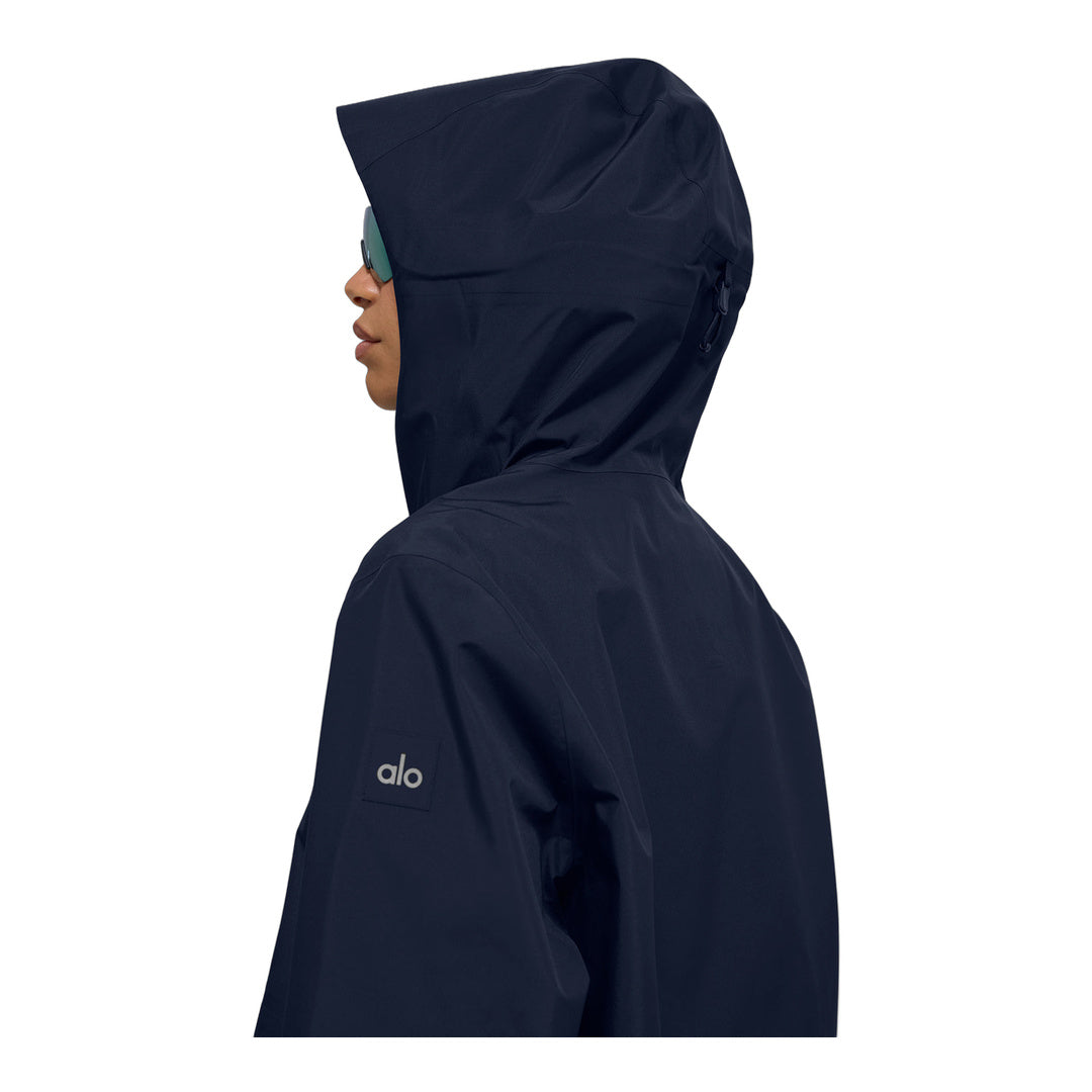 alo Alpha Shell Jacket - Navy by Alo Yoga