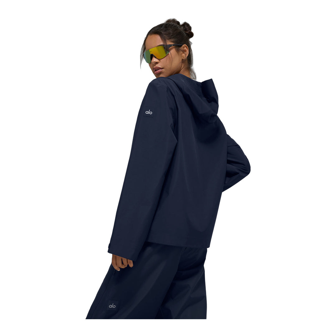 alo Alpha Shell Jacket - Navy by Alo Yoga