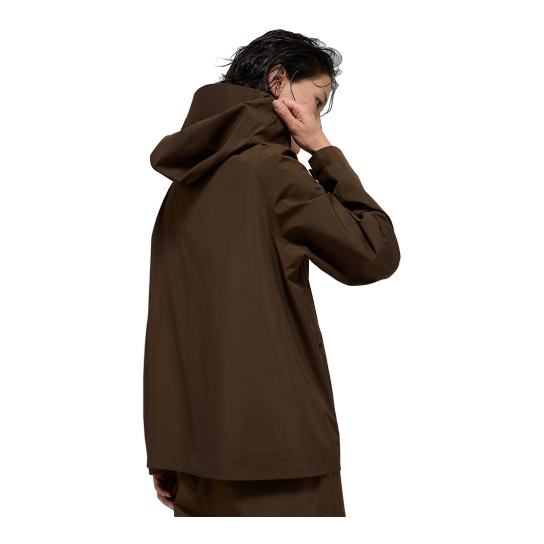 alo Alpha Shell Jacket - Espresso by Alo Yoga
