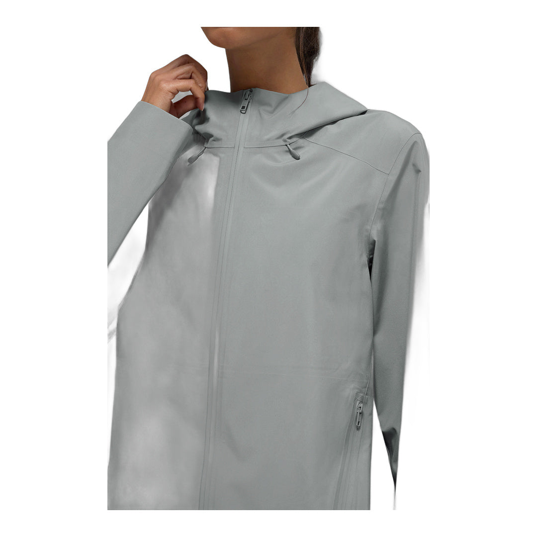 alo Alpha Shell Jacket - Lunar Grey by Alo Yoga