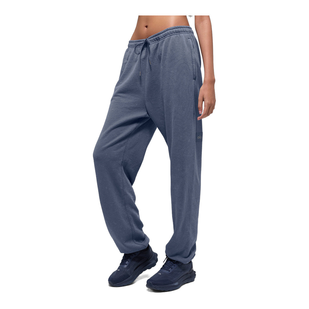 alo Chill Vintage Wash Sweatpant - Bluestone Wash by Alo Yoga