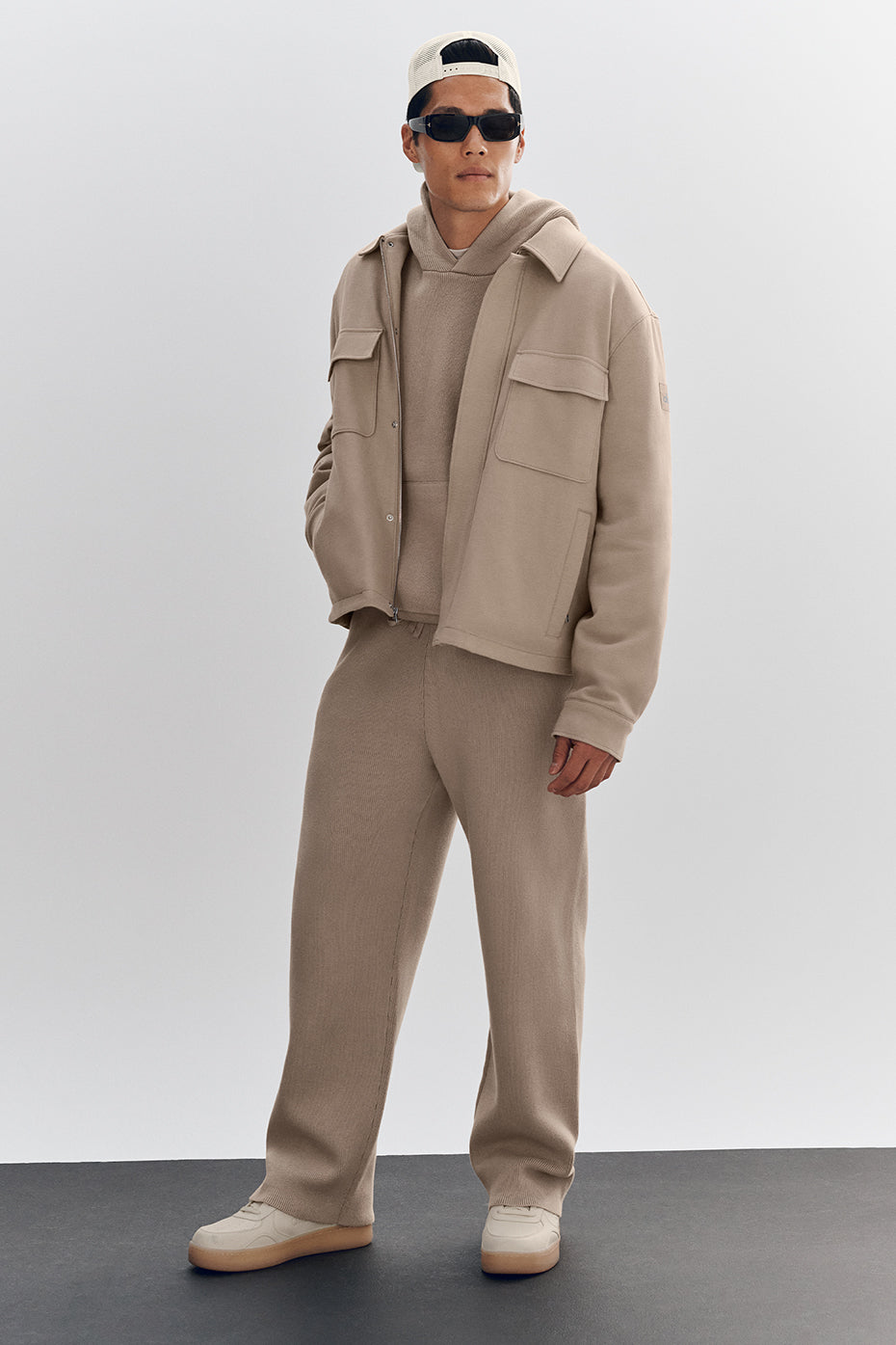 Scholar Straight Leg Sweatpant - Gravel (M5171R)