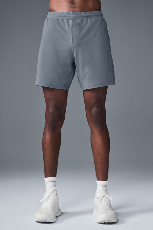 7" Conquer React Performance Short - Steel Grey (M6131R)