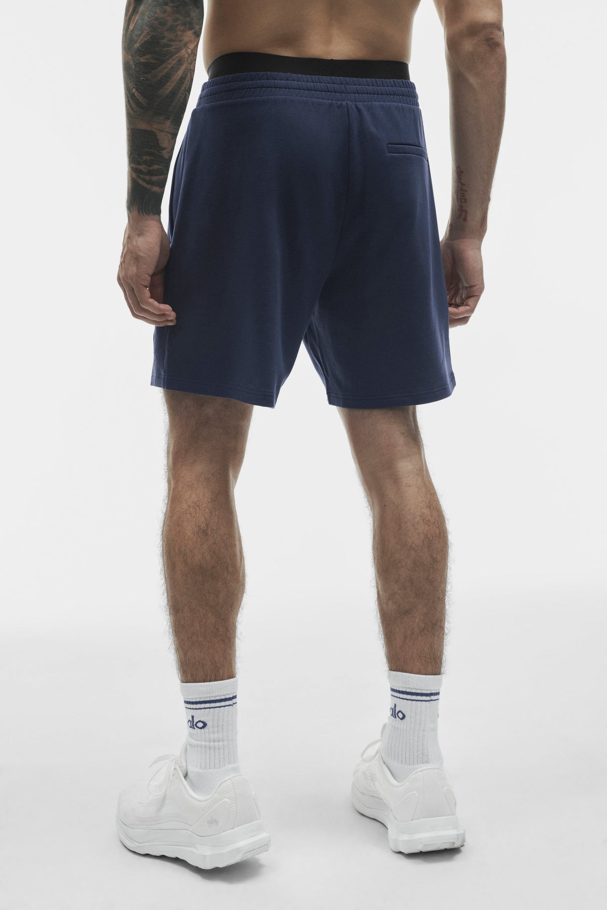 Alo Yoga 7" Double Take Short in Navy, product image 2 of 4
