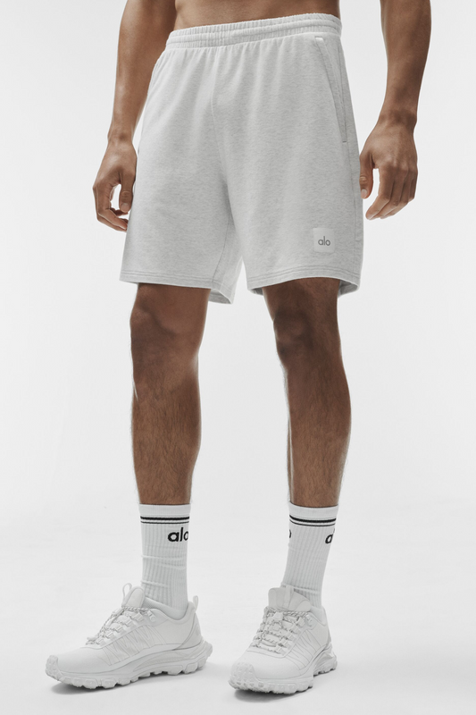 7" Double Take Short - White Heather (M6143R)