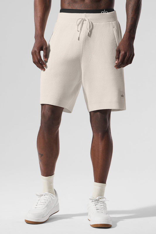 7" Sports Club Sweater Knit Short - Ivory (M6171R)