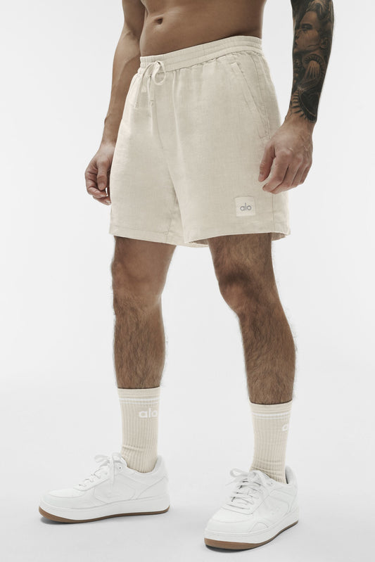 7" Linen Days Short - Bone (M6194R)
