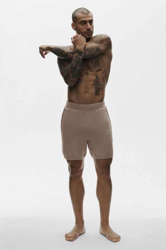 7" Cotton Cashmere Ever Soft Short - Gravel (M6200P)