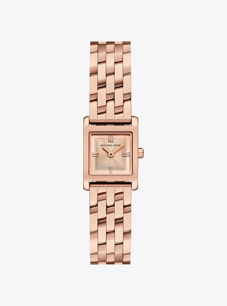 Women's Micro Georgie Rose-Gold Tone Watch MK4932
