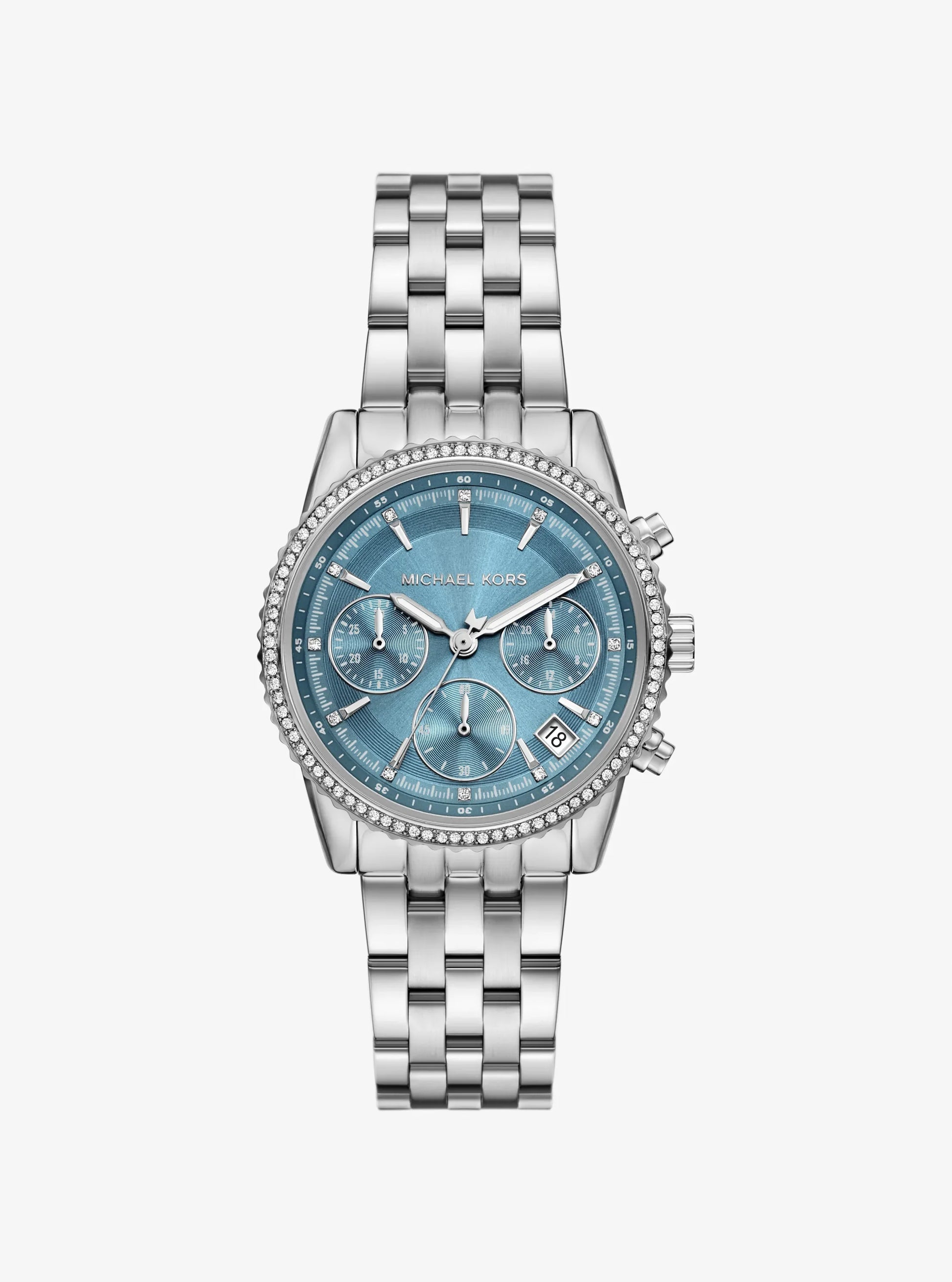 Women's Mini Bryant Silver-Tone Watch MK7539