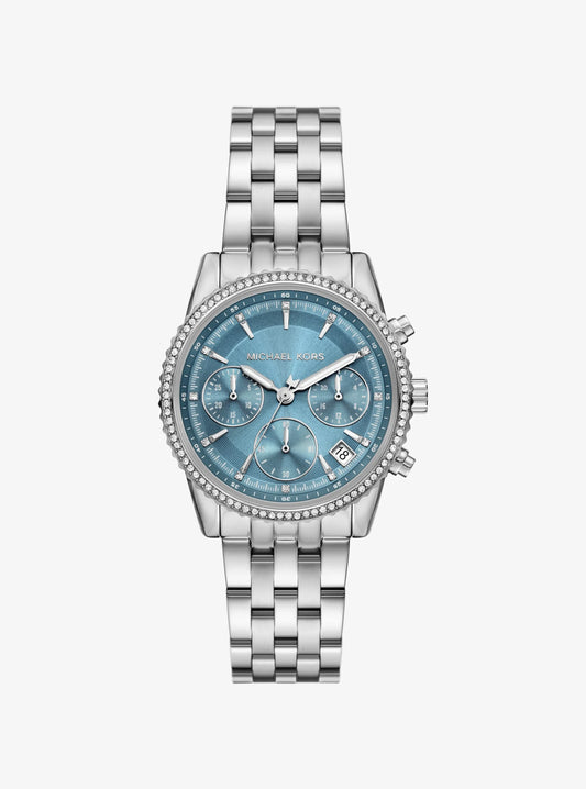 Women's Mini Bryant Silver-Tone Watch MK7539