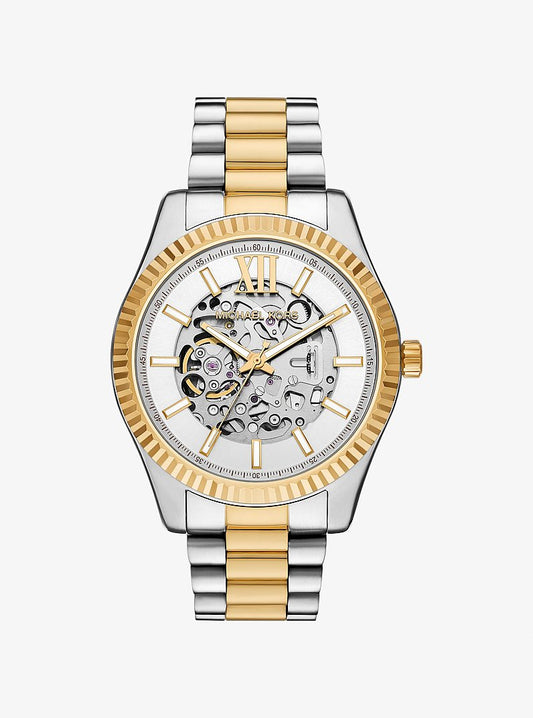 Men's Oversized Lexington Two-Tone Watch MK9243