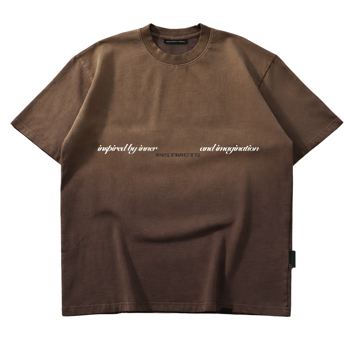 Inner Forces - Oversized Tshirt (Mountain Brown) by Instinct First