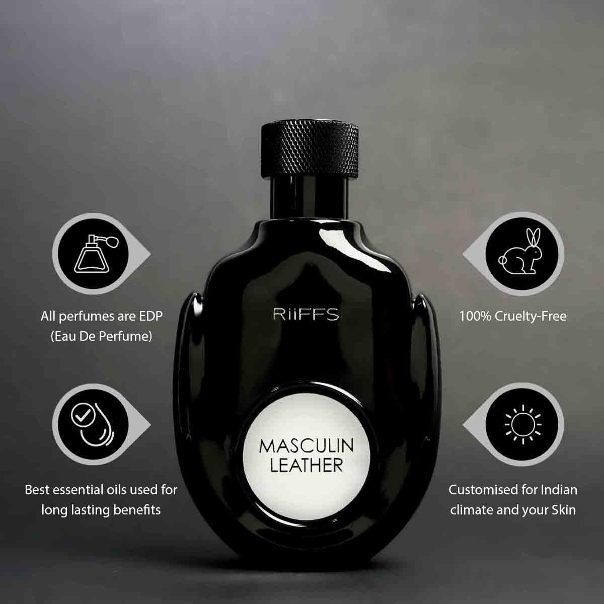 RiiFFS MASCULIN LEATHER 100 ML perfume official product image 5