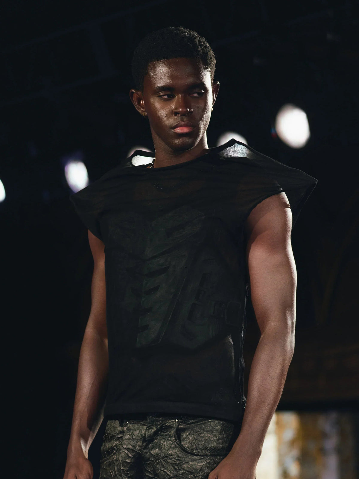 'Lucid' Layered Mesh Top by Cause & Effect