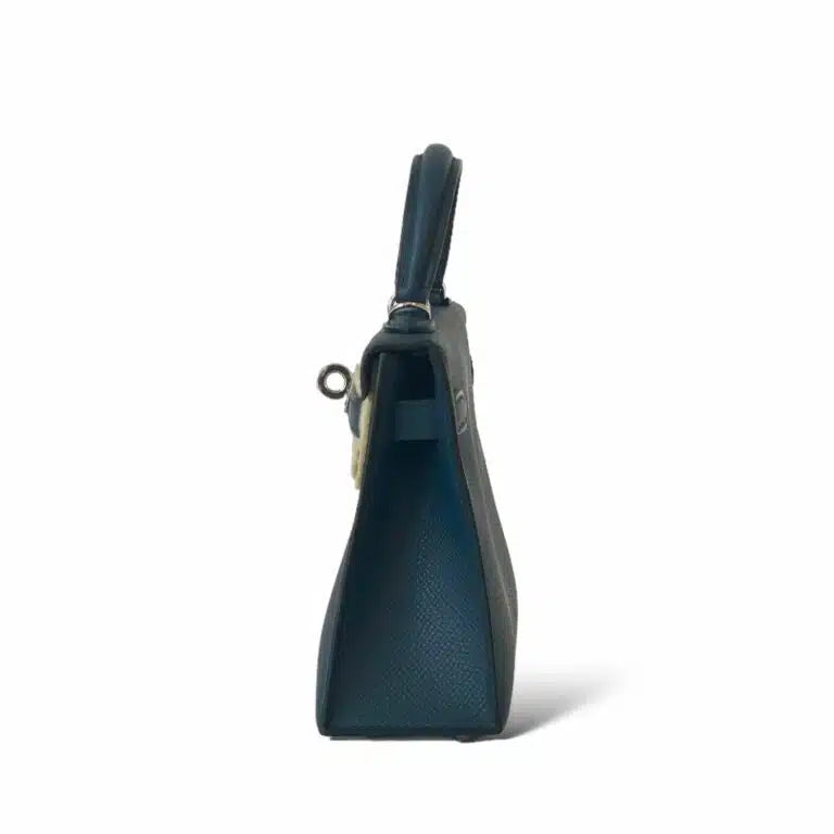Hermès Mini Kelly – Bleu De Prusse Epsom with Palladium Hardware