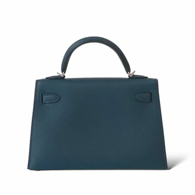 Hermès Mini Kelly – Bleu De Prusse Epsom with Palladium Hardware
