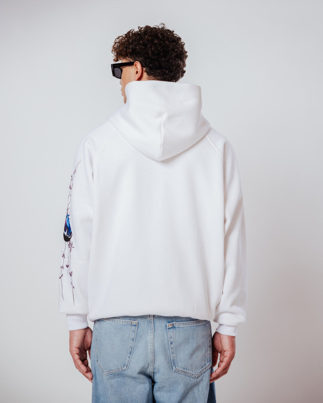 Snow Moth Hoodie by Evrhood