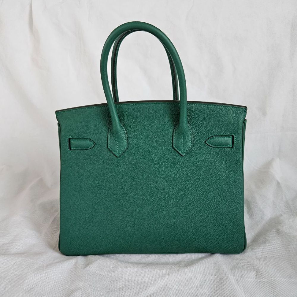 Hermès Birkin 30 – Vert Moyen Togo Leather with Gold Hardware - Zeuskicks