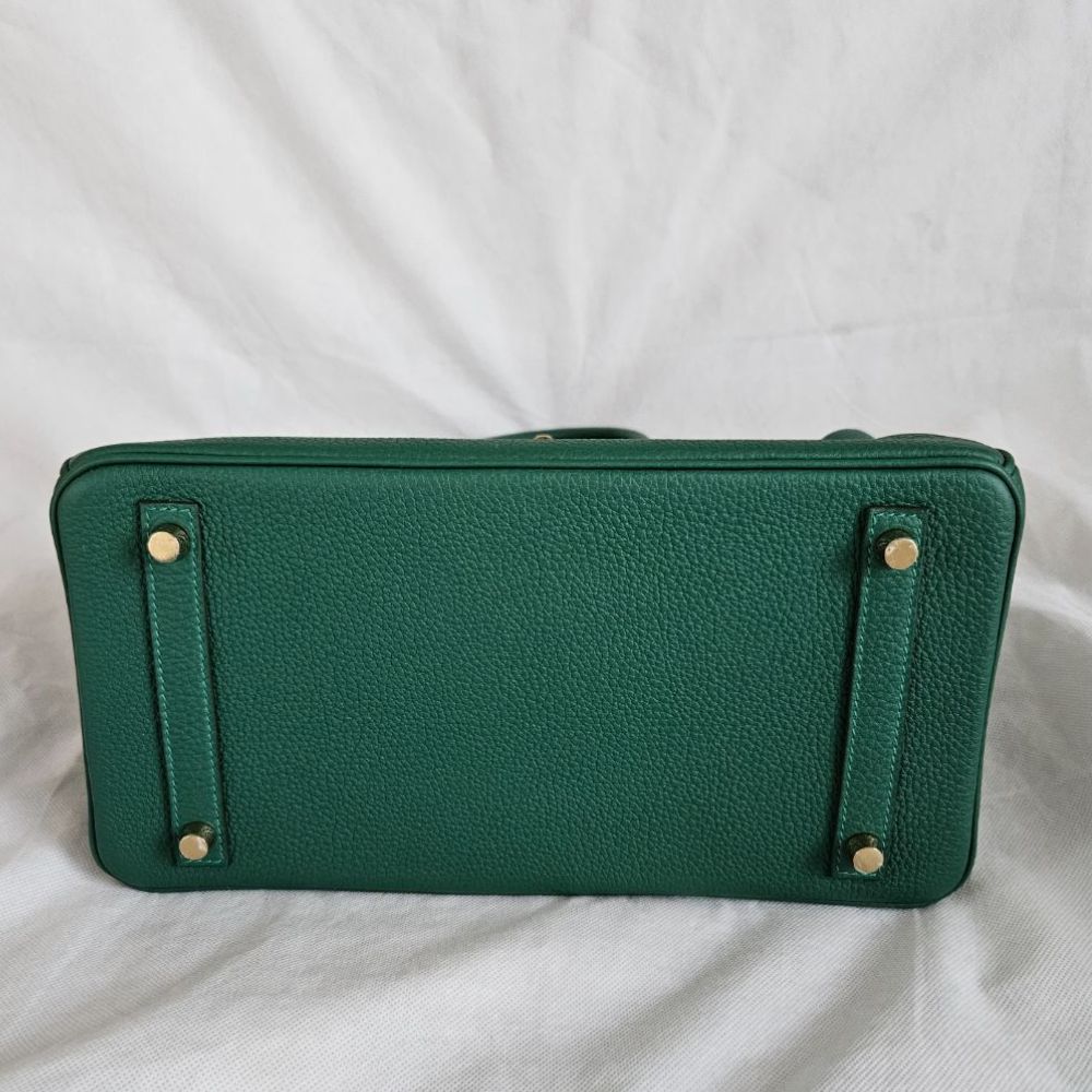 Hermès Birkin 30 – Vert Moyen Togo Leather with Gold Hardware - Zeuskicks
