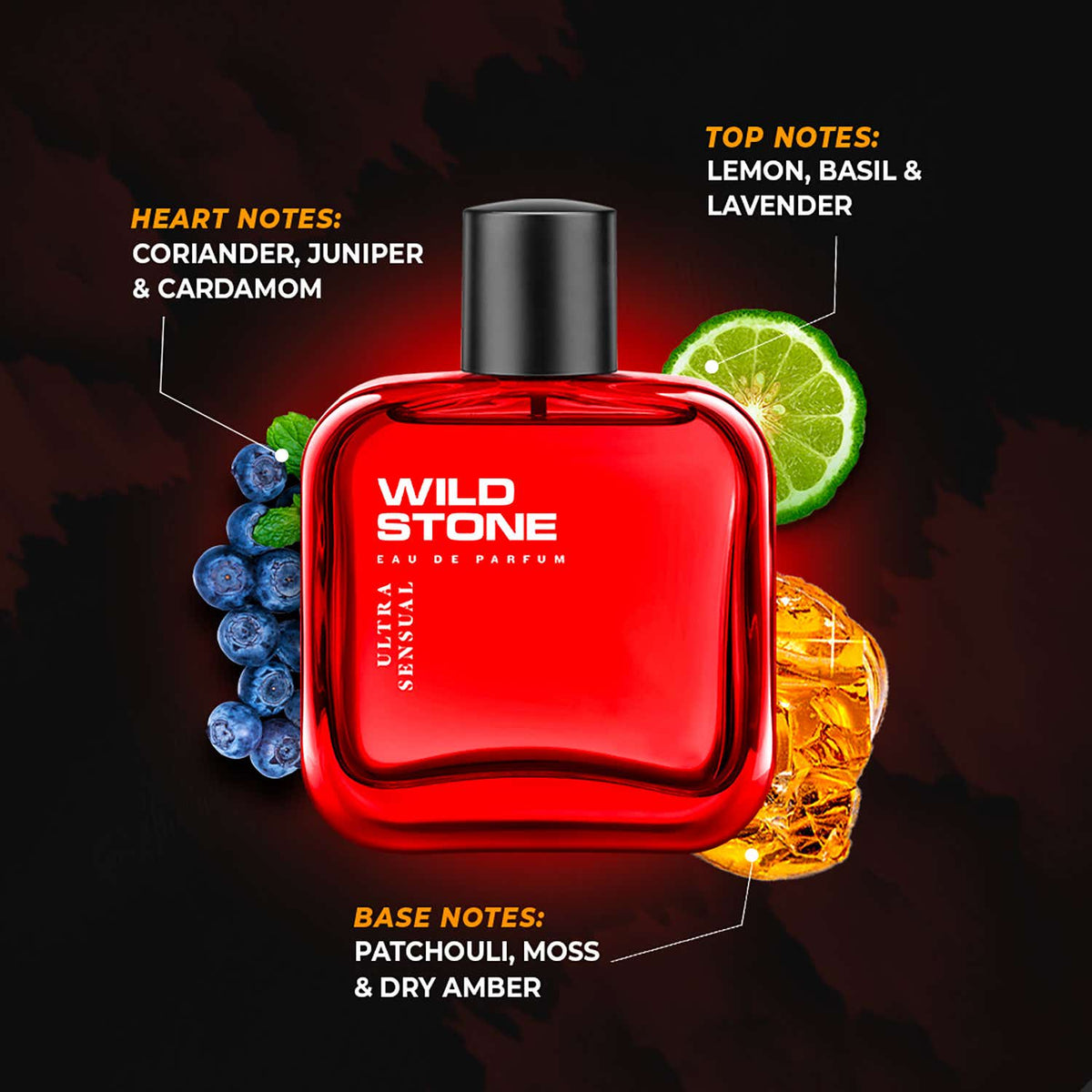 Wild Stone Ultra Sensual Eau De Parfum (100ml)