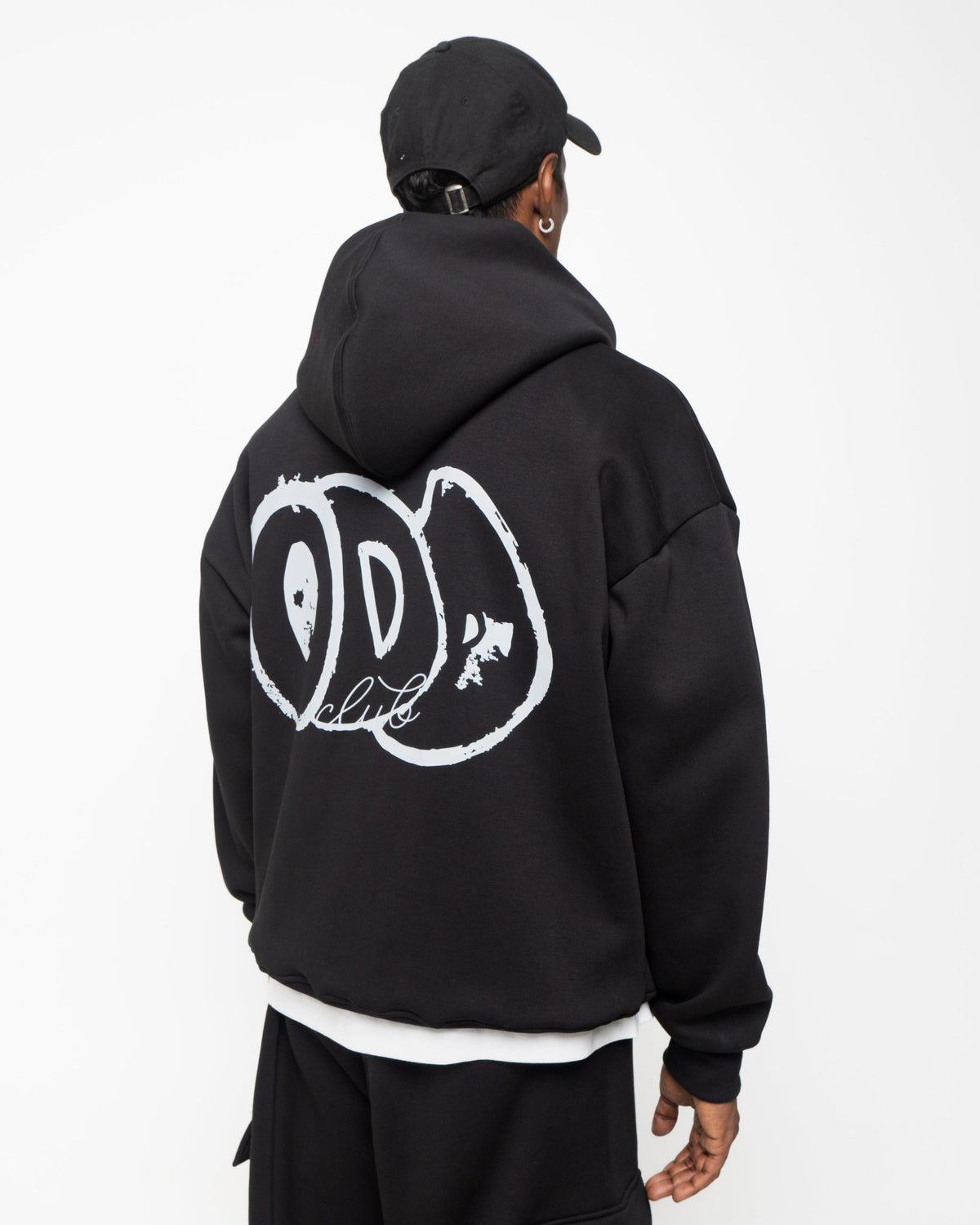 Odd Club Black Hoodie by oddnoteven