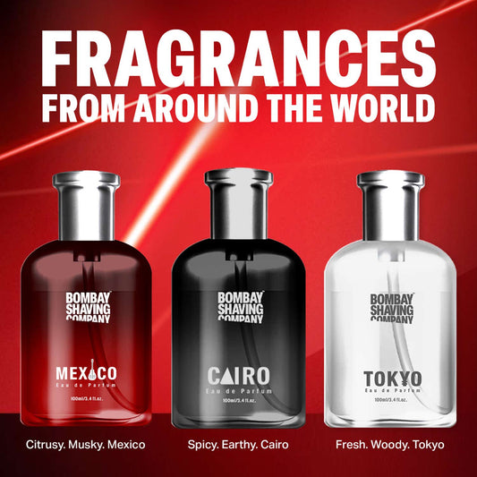 Bombay Shaving Company Mexico Perfume For Men Long Lasting Oriental & Woody Eau de Toilette (100 ml)