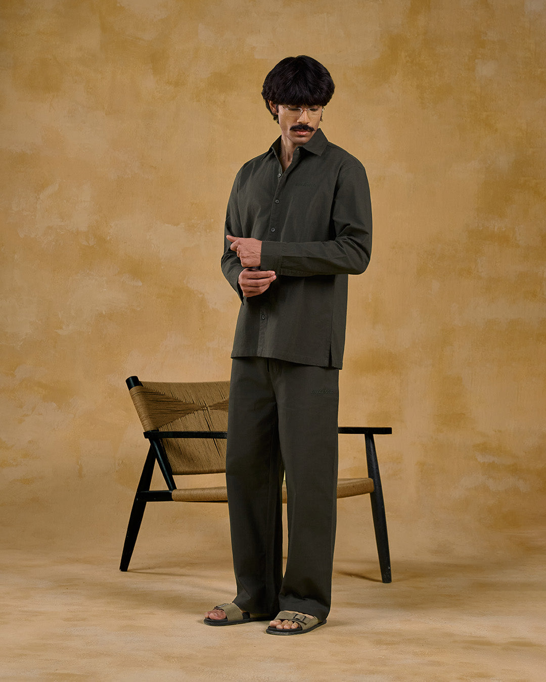 Co-ord Shirt Olive by DEADBEAR