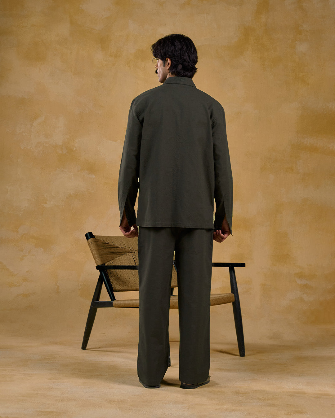 Co-ord Shirt Olive by DEADBEAR