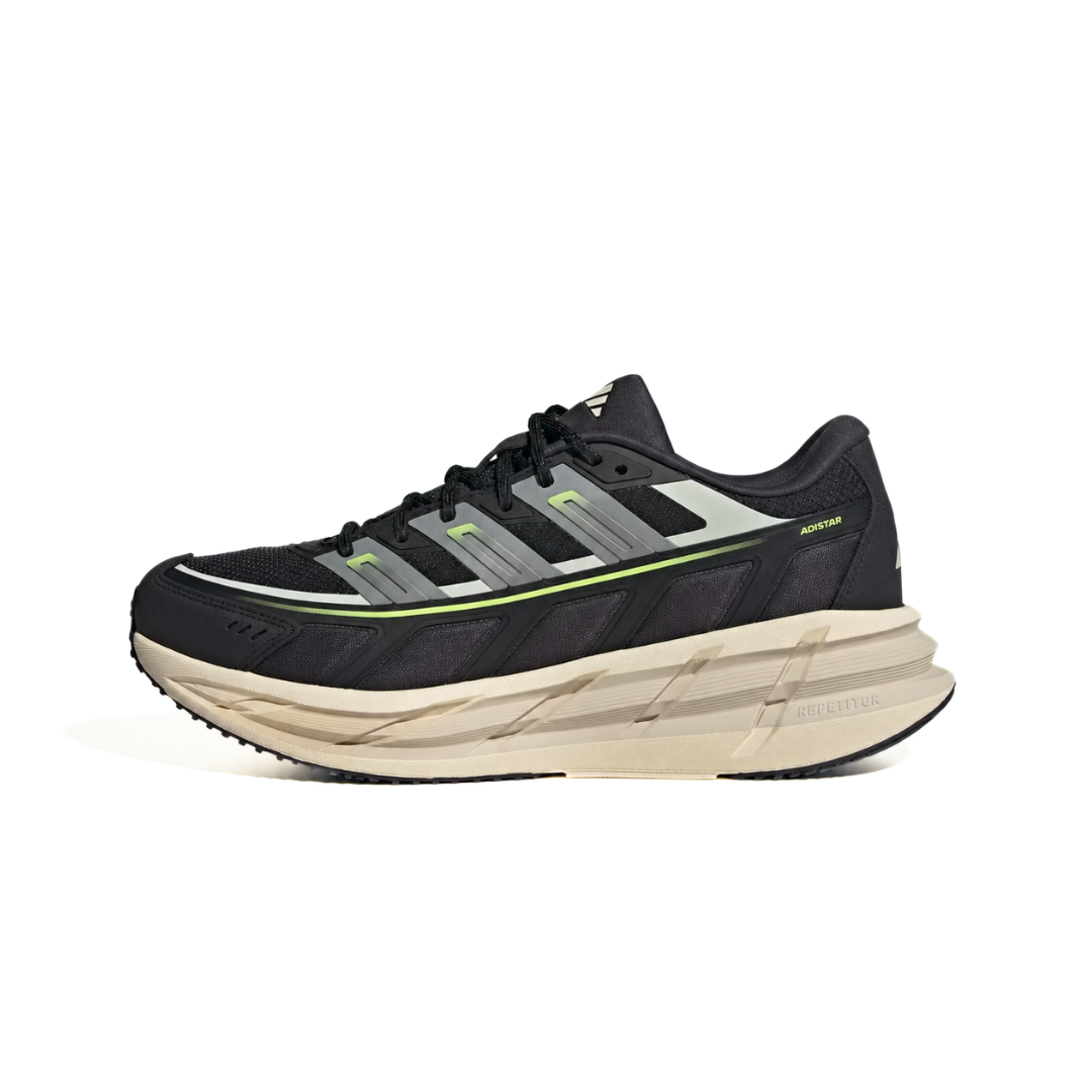 adidas Adistar SPW Core Black Trace Grey Metallic Frozen Lemon by ADIDAS