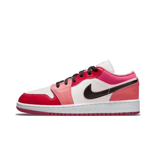 Jordan 1 Low Pink Red (GS) by Nike Air Jordan