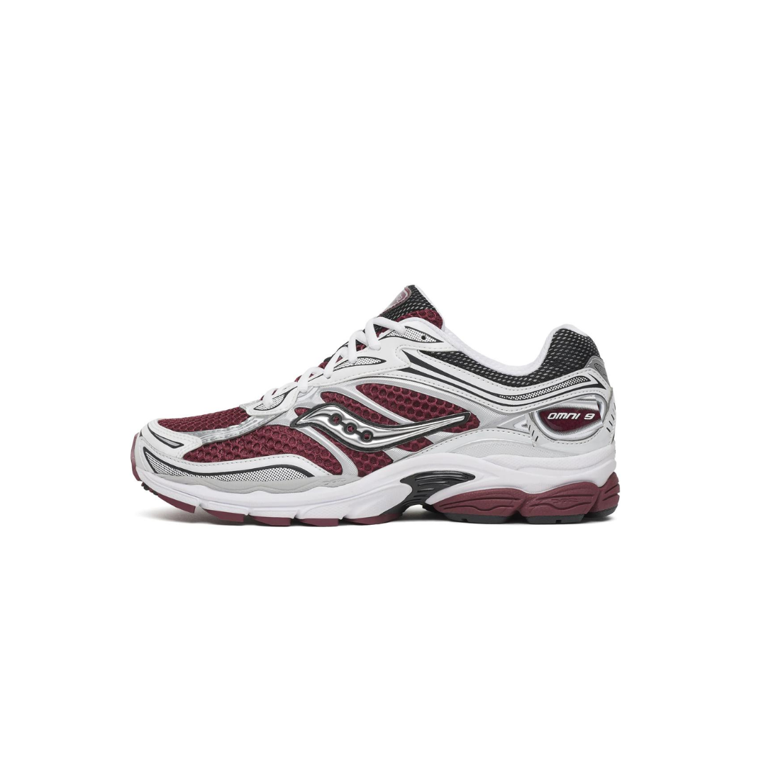 Saucony ProGrid Omni 9 Maroon White by Saucony