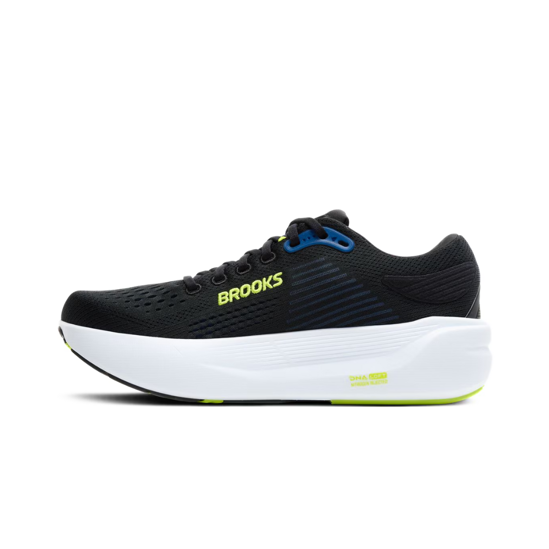 Brooks Ghost Max 3 Black Navy Acid Lime by BROOKS RUNNING