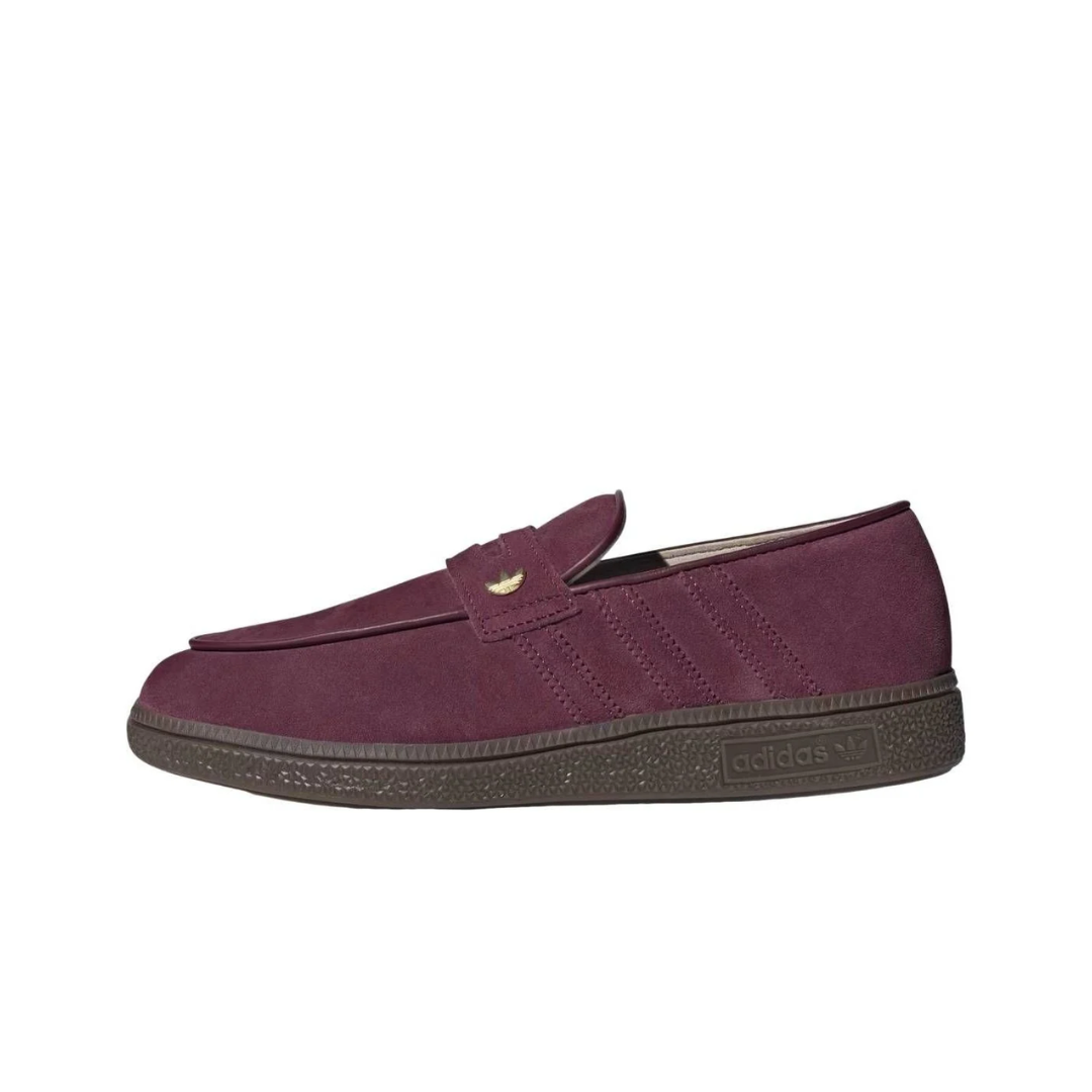 adidas Handball Spezial Loafer Maroon Gum (W) by ADIDAS