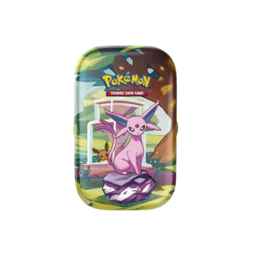 Pokemon Prismatic Evolutions Mini Tin [Espeon] by POKEMON