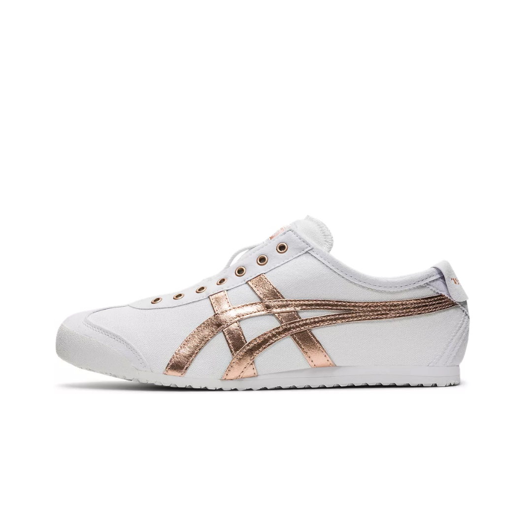 Onitsuka Tiger Mexico 66 Slip-On White Rose Gold by ONITSUKA