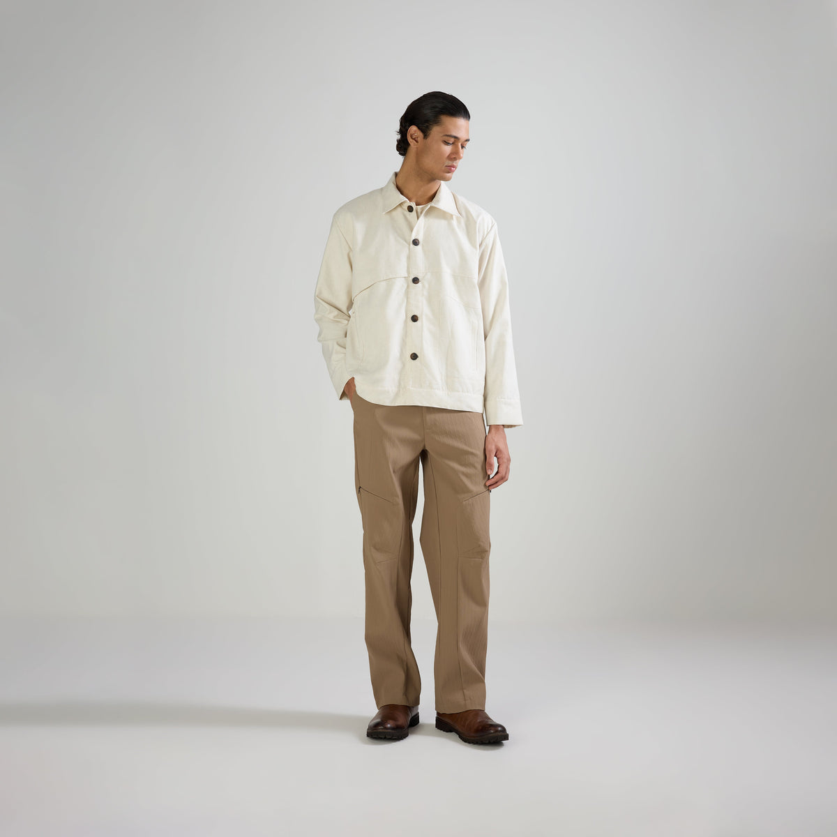 TECHNICAL PANTS - BROWN by Warping Theories