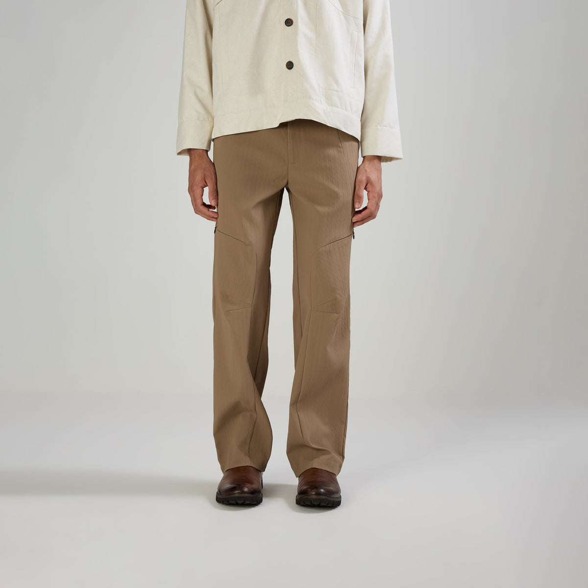 TECHNICAL PANTS - BROWN by Warping Theories