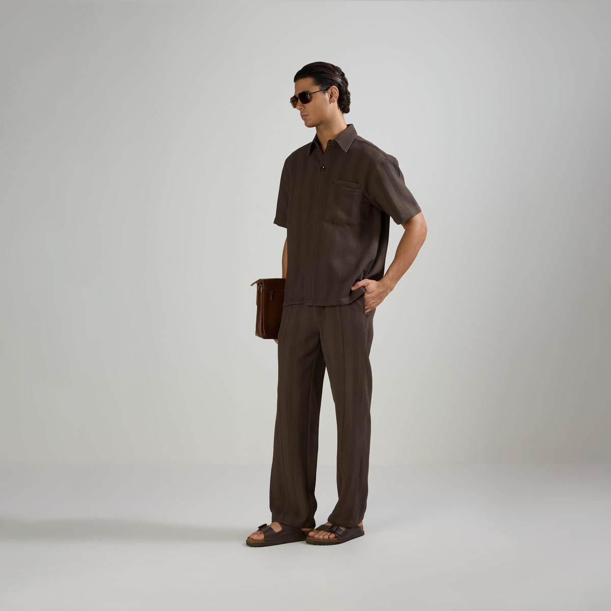BMW SIGNATURE PANTS - BROWN by Warping Theories