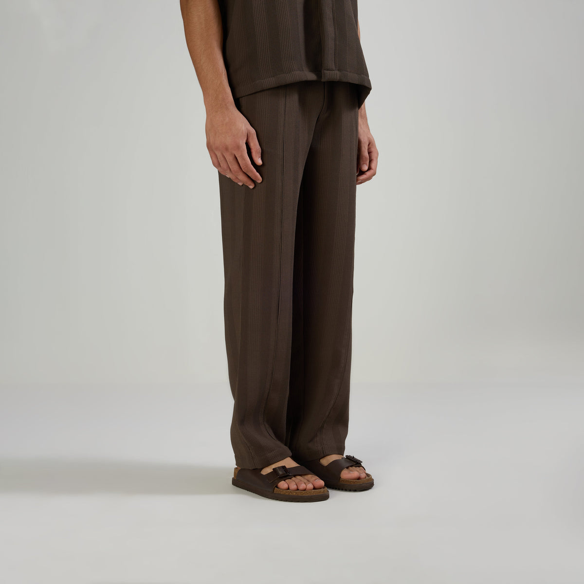 BMW SIGNATURE PANTS - BROWN by Warping Theories