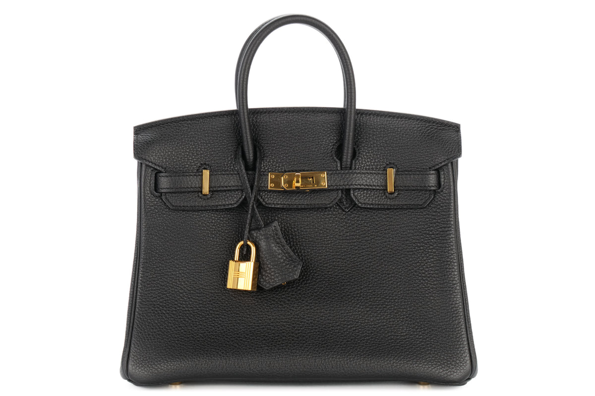 Hermès Birkin 25 Noir/ Black Togo Gold Hardware - view 1