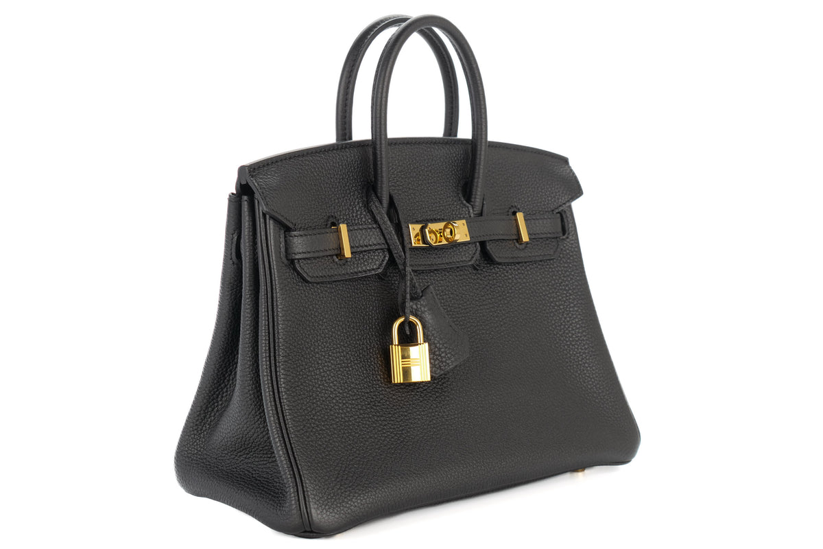 Hermès Birkin 25 Noir/ Black Togo Gold Hardware - view 2