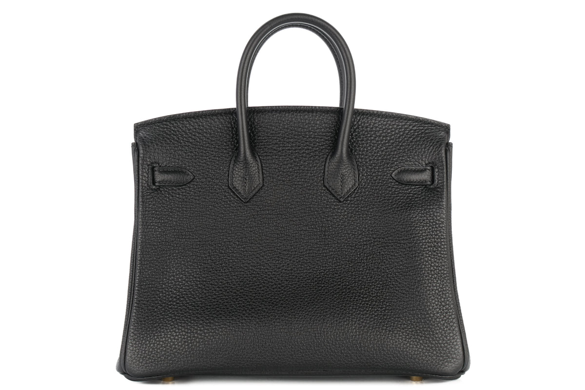 Hermès Birkin 25 Noir/ Black Togo Gold Hardware - view 3