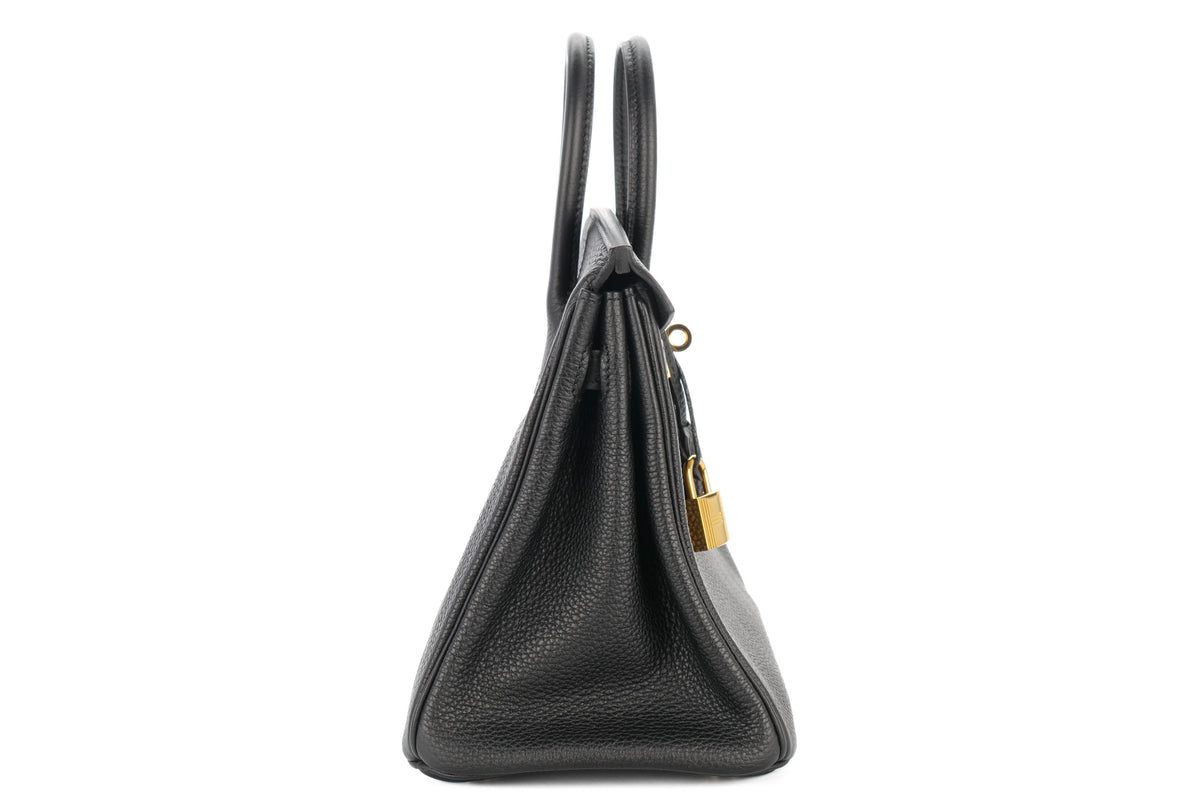 Hermès Birkin 25 Noir/ Black Togo Gold Hardware - view 5