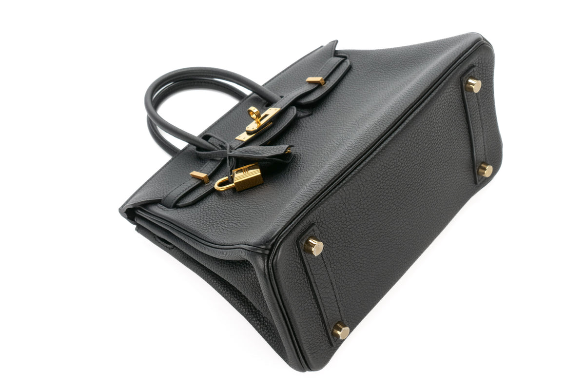 Hermès Birkin 25 Noir/ Black Togo Gold Hardware - view 11