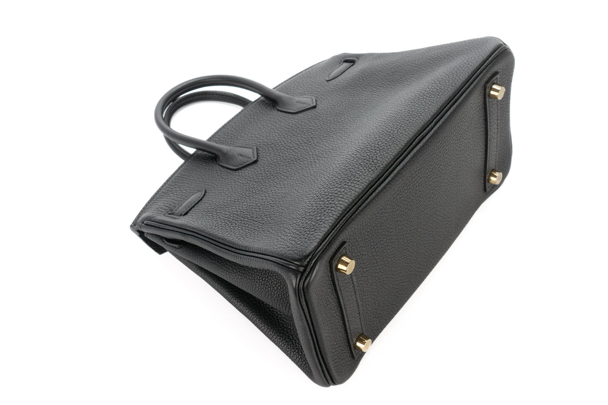Hermès Birkin 25 Noir/ Black Togo Gold Hardware - view 13