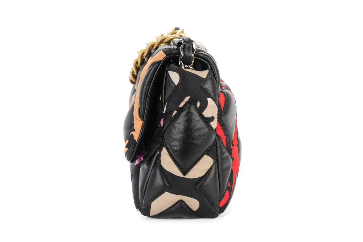 Chanel Medium 19 Black Lambskin Gold Hardware - view 4