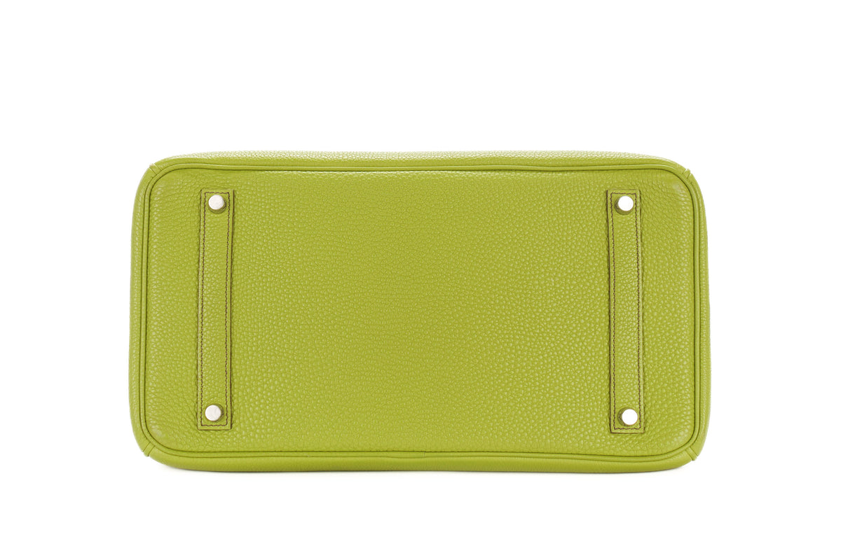 Hermès Birkin 35 Vert Anis Togo Palladium Hardware - view 6